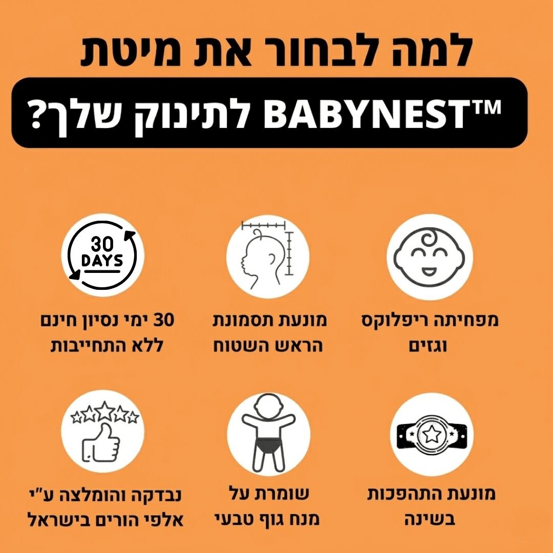 כרית אנטי ריפלוקס - ™BABYNEST